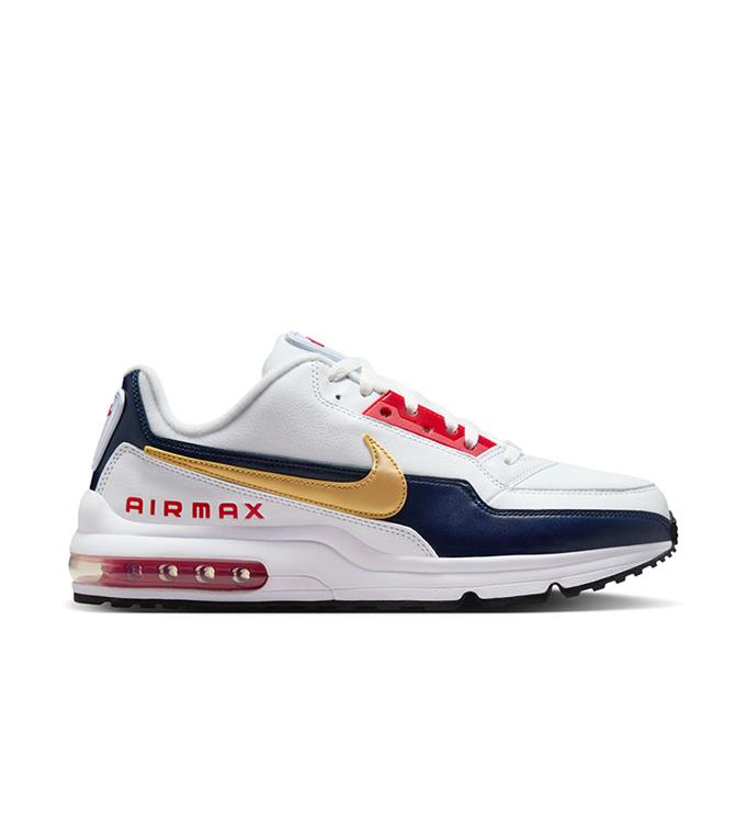 Nike Air Max LTD 3 Premium Men 695484-186 WHITE-METALLIC-GOLD-MIDNIGHT-N