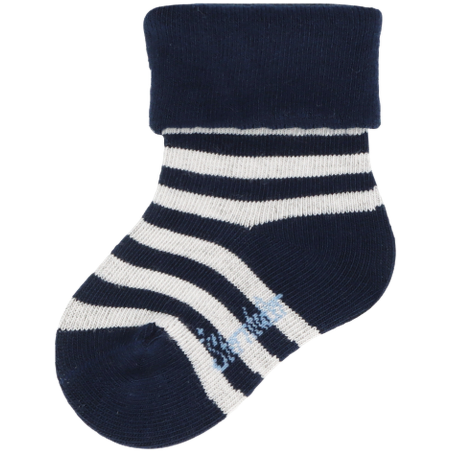 Sterntaler Baby-Socken 3er-Pack Hai samtblau