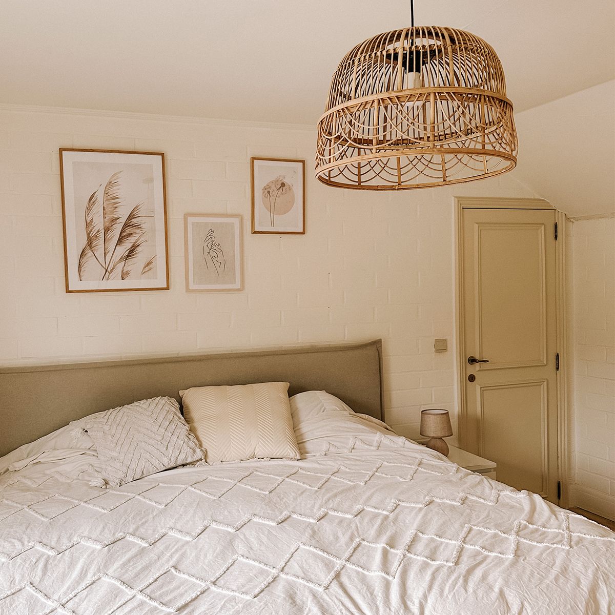 Oosterse hanglamp rotan 49 cm - Michelle