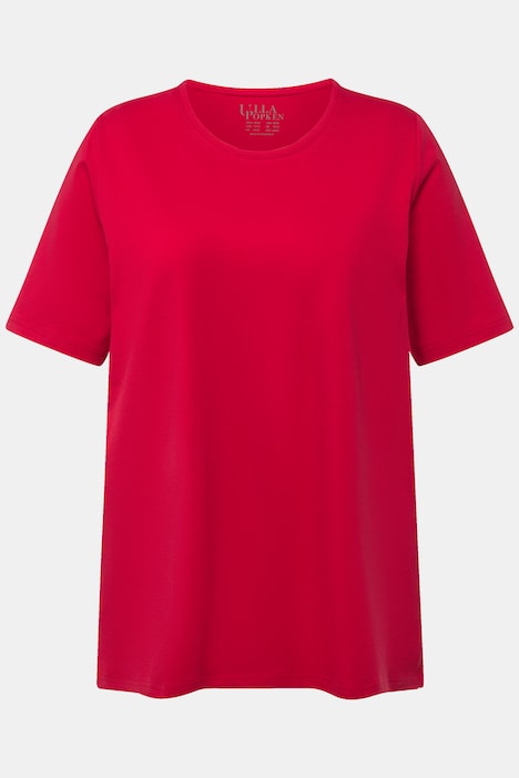 T-Shirt, A-Linie, Rundhalsausschnitt, Halbarm
