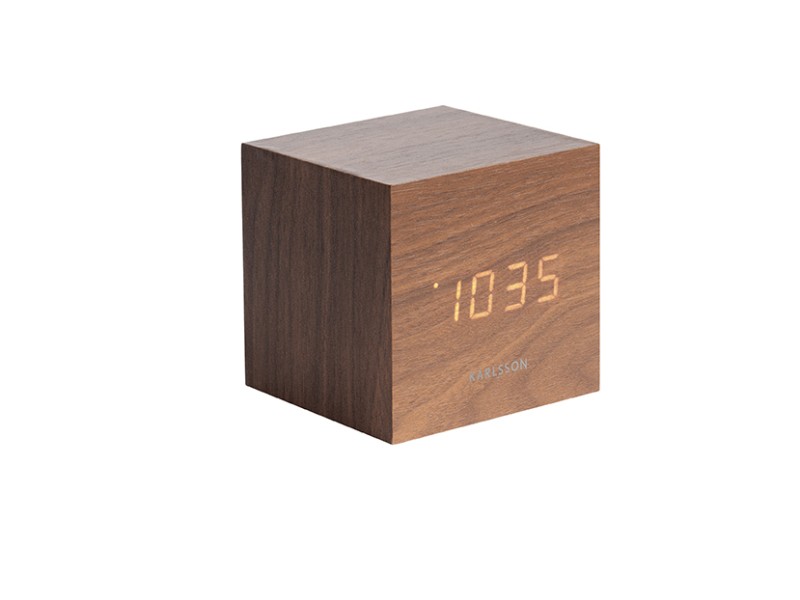 Alarm Clock Mini Cube KA5655BK Black