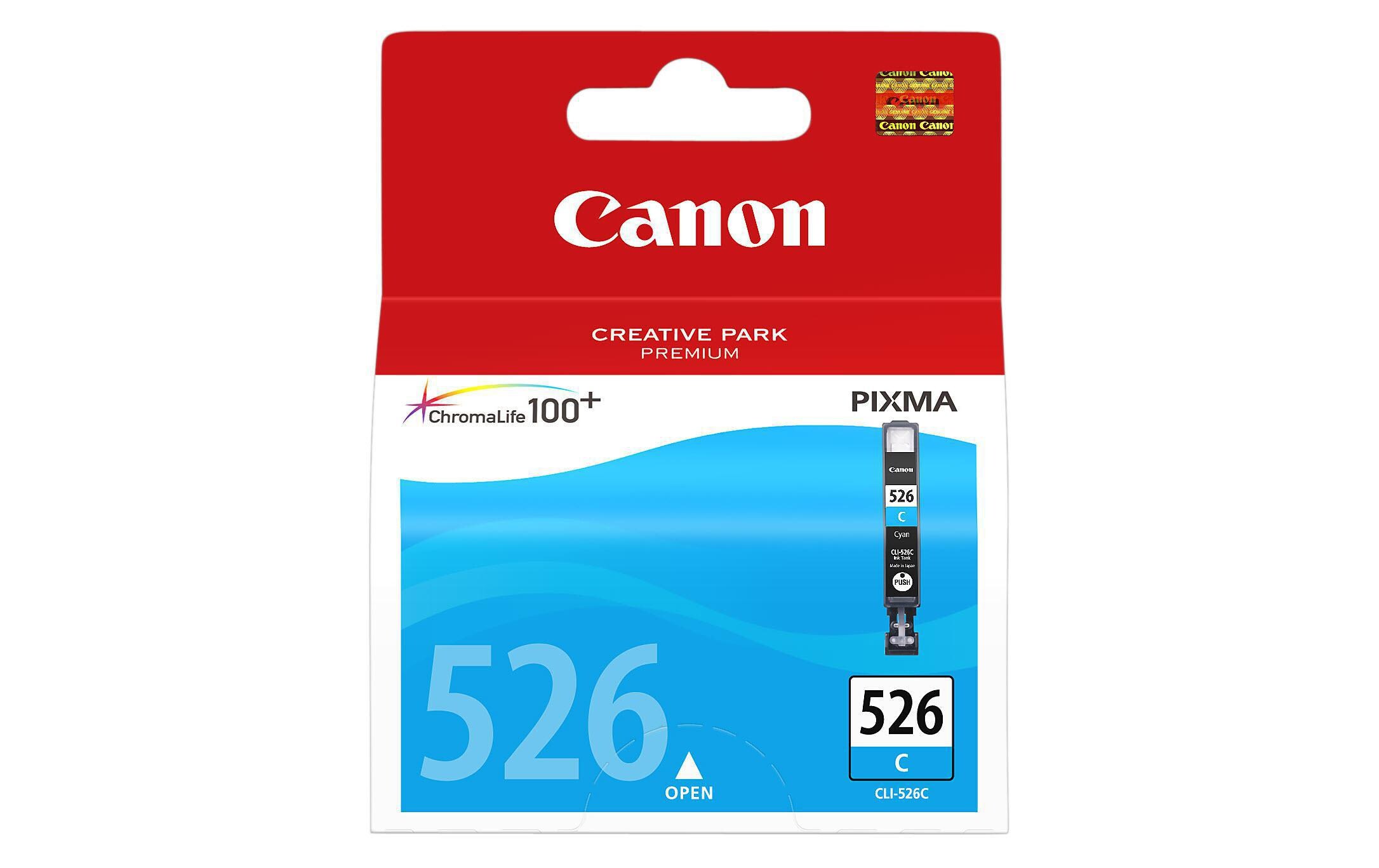 Tinte CLI-526C CyanOriginal-Tinte, cyan