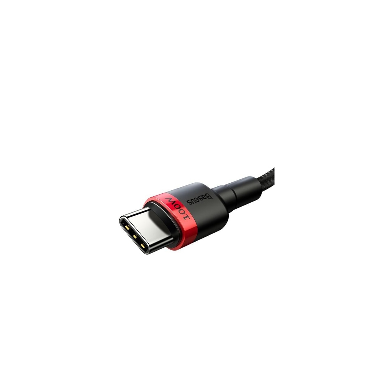 Baseus Cafule PD USB-C - USB-C 100W 5A 2 m Rød/Sort