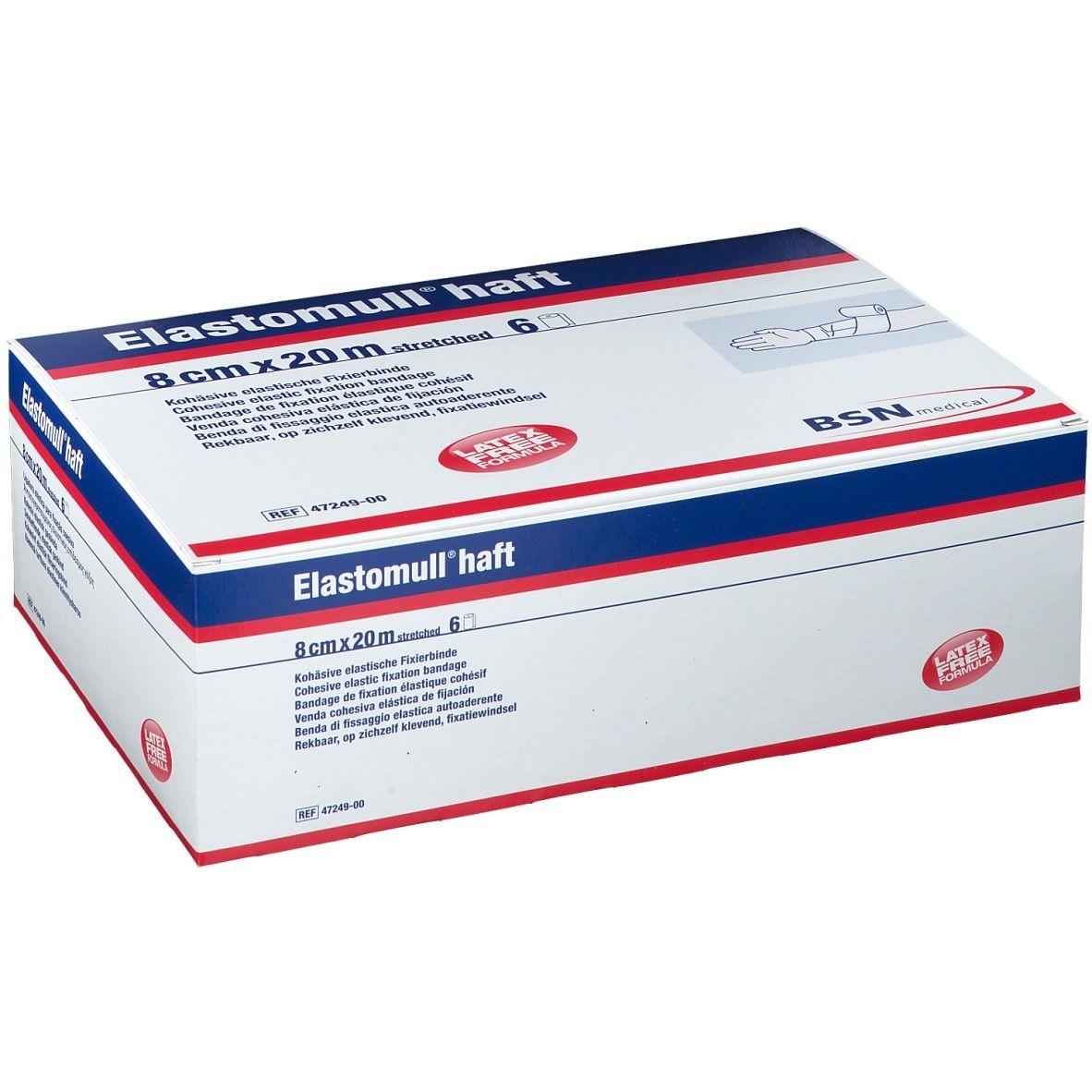 Elastomull® haft 8 cm x 20 m