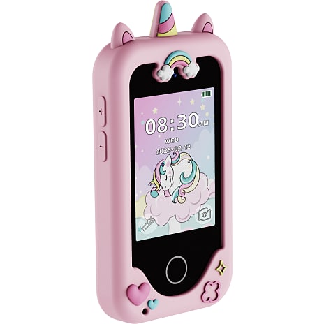 MiniLens kamera og børnetelefon - pink
