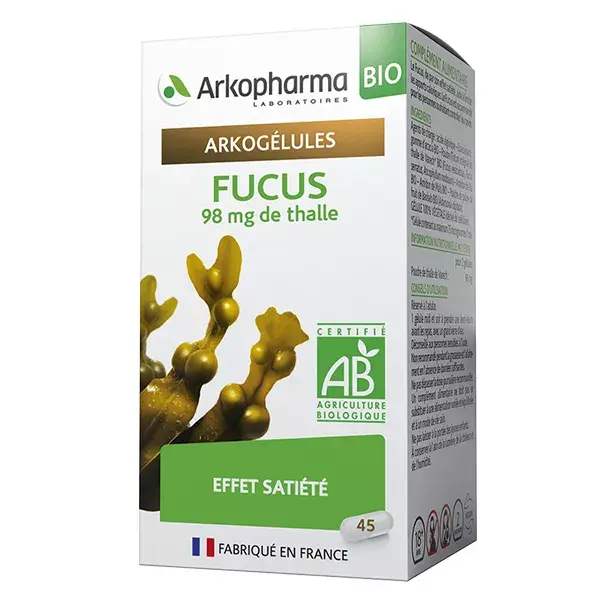 Arkopharma Arkogélules Fucus Bio 45 cápsulas