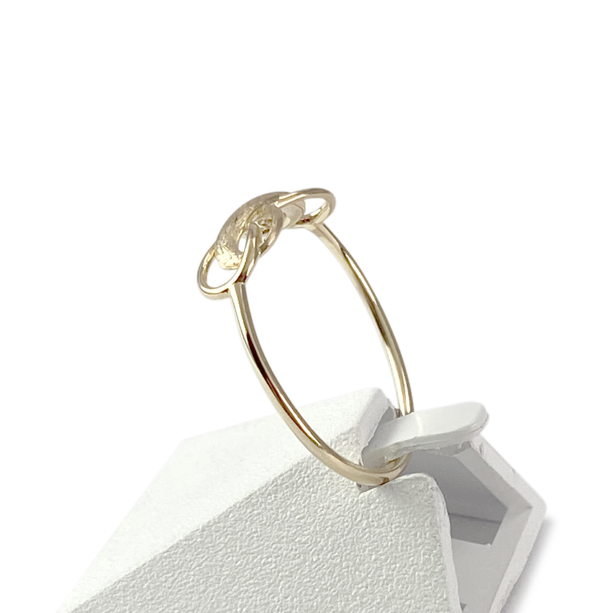 Bague d'occasion or 750 jaune infini