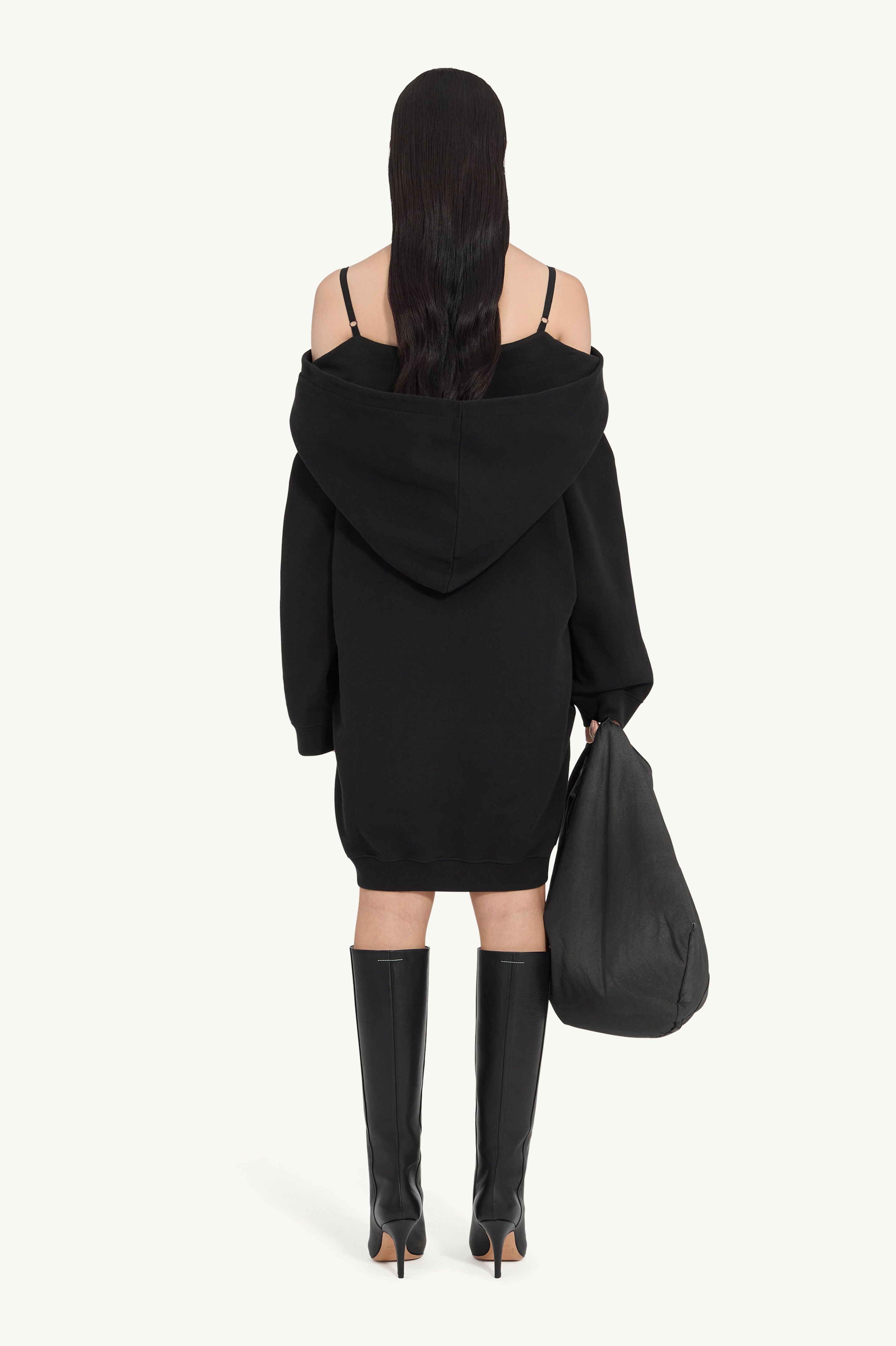 Robe sweat-shirt en coton pour femme | MM6