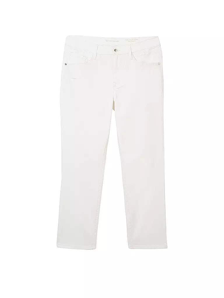 TOM TAILOR Jeans Straight Fit 7/8 ALEXA  weiss