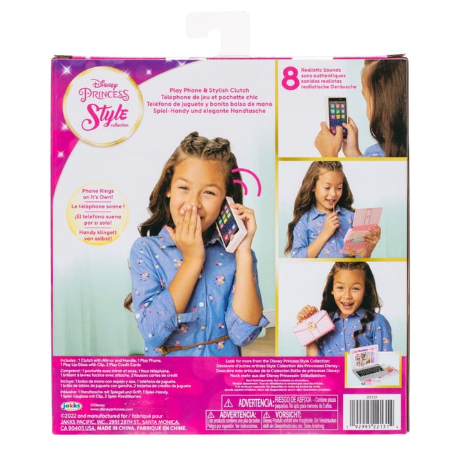 Disney Princess - Style Collection - Spiel-Handy und eigene Handtasche