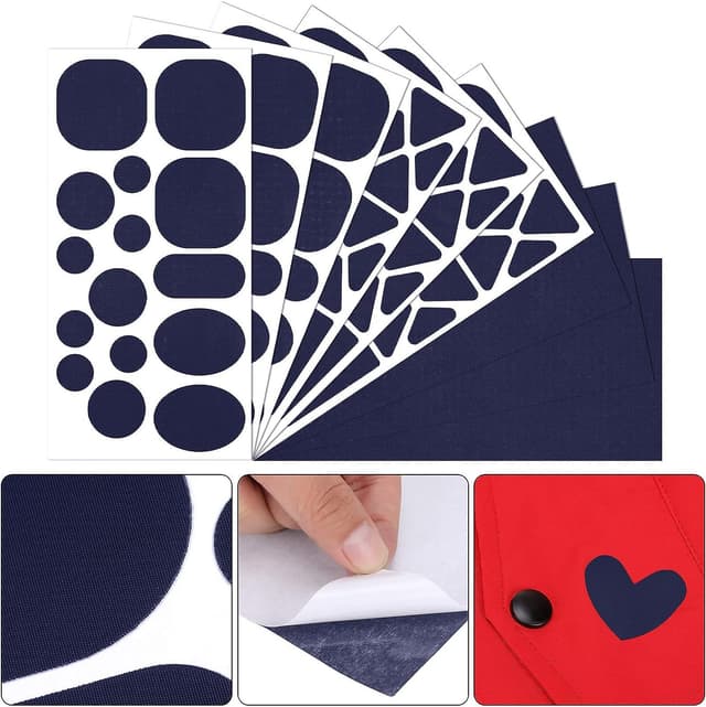 Selvklæbende vandtætte reparationsplastre Blå