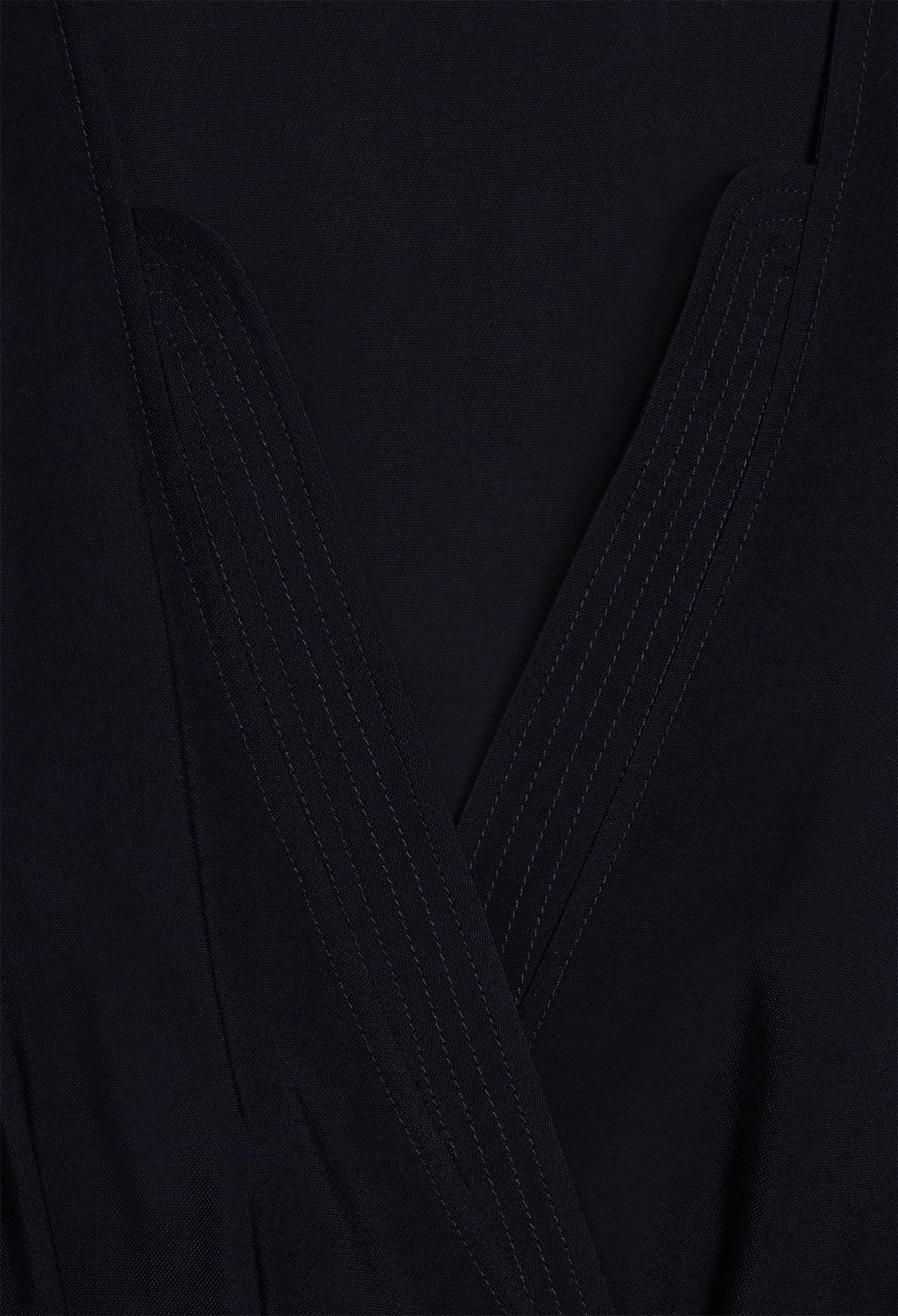 Robe courte porte-feuille marine