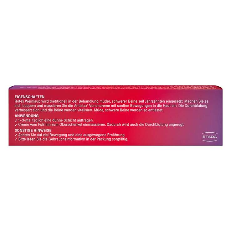 Antistax Venencreme belebt müde & schwere Beine, 50 g