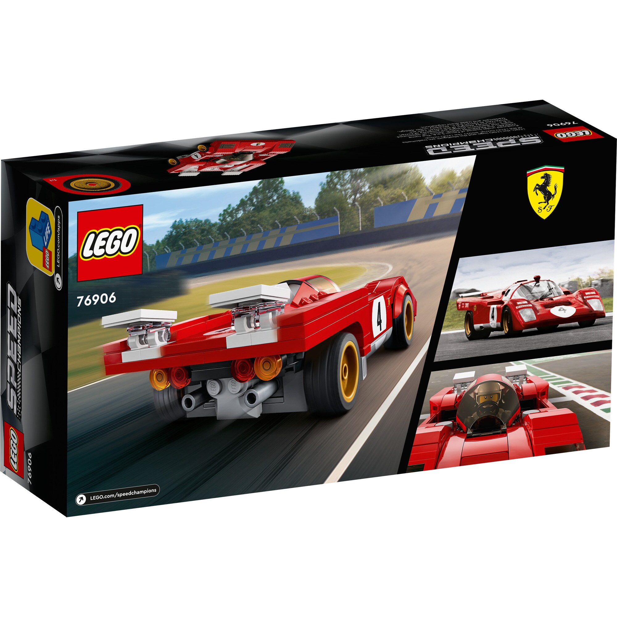 LEGO Konstruktionsspielzeug Speed Champions 1970 Ferrari 512 M