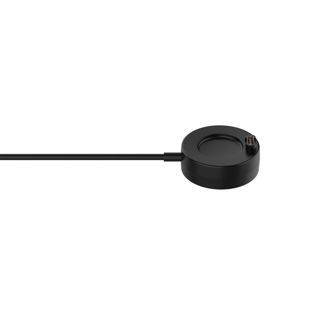 (1m) Garmin Tactix Delta USB C Ladekabel Ladegerät Runde Clip Dockingstation - Schwarz