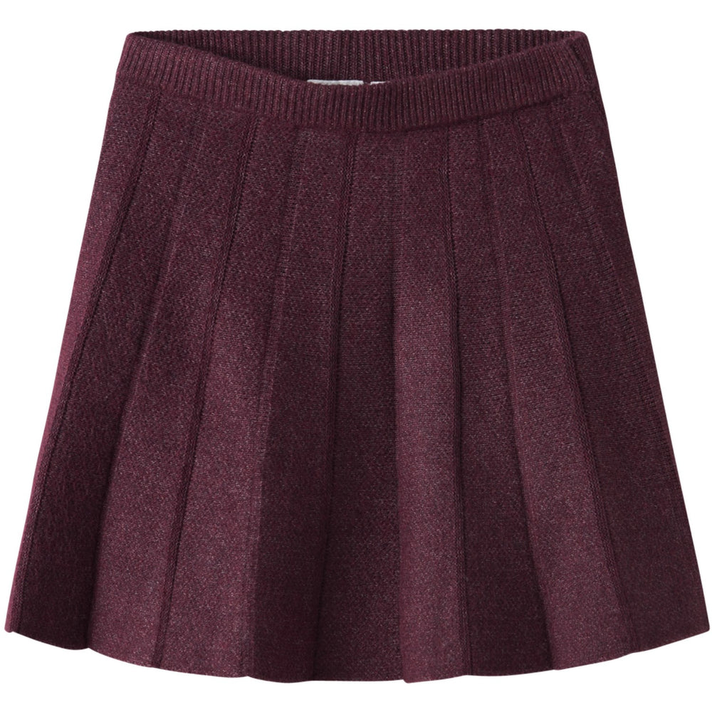 Køb Name It Burgundy Nkfsonia Strik Nederdel