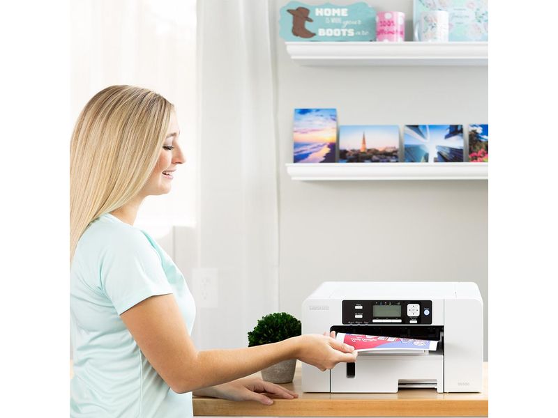 Sawgrass Sublimationsdrucker Starterset Sublijet UHD 31 ml SG500 Drucker Sublijet A4 inkl. UHD Tinten, ohne Papier