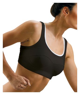 THUASNE SPORT Brassière TOP'STRAP Original Noir