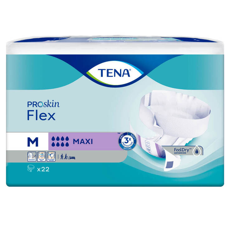 Tena Flex Maxi medium, 22 St