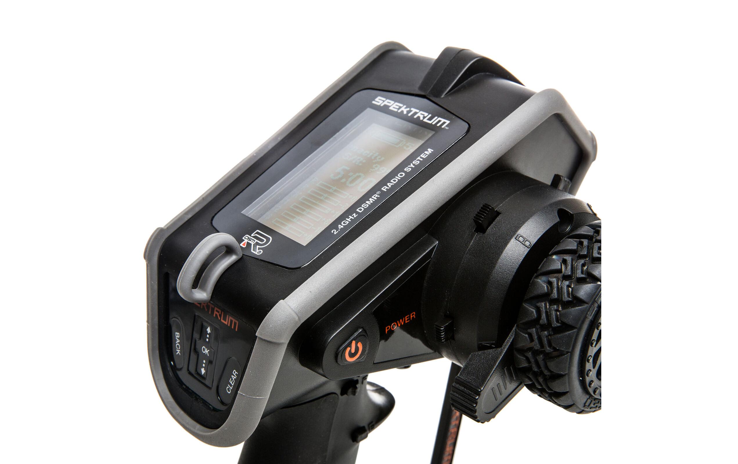 Fernsteuerung DX5 Rugged DSMR mit SR515<br>Solider 5-Kanal Sender für RC Fahrzeuge