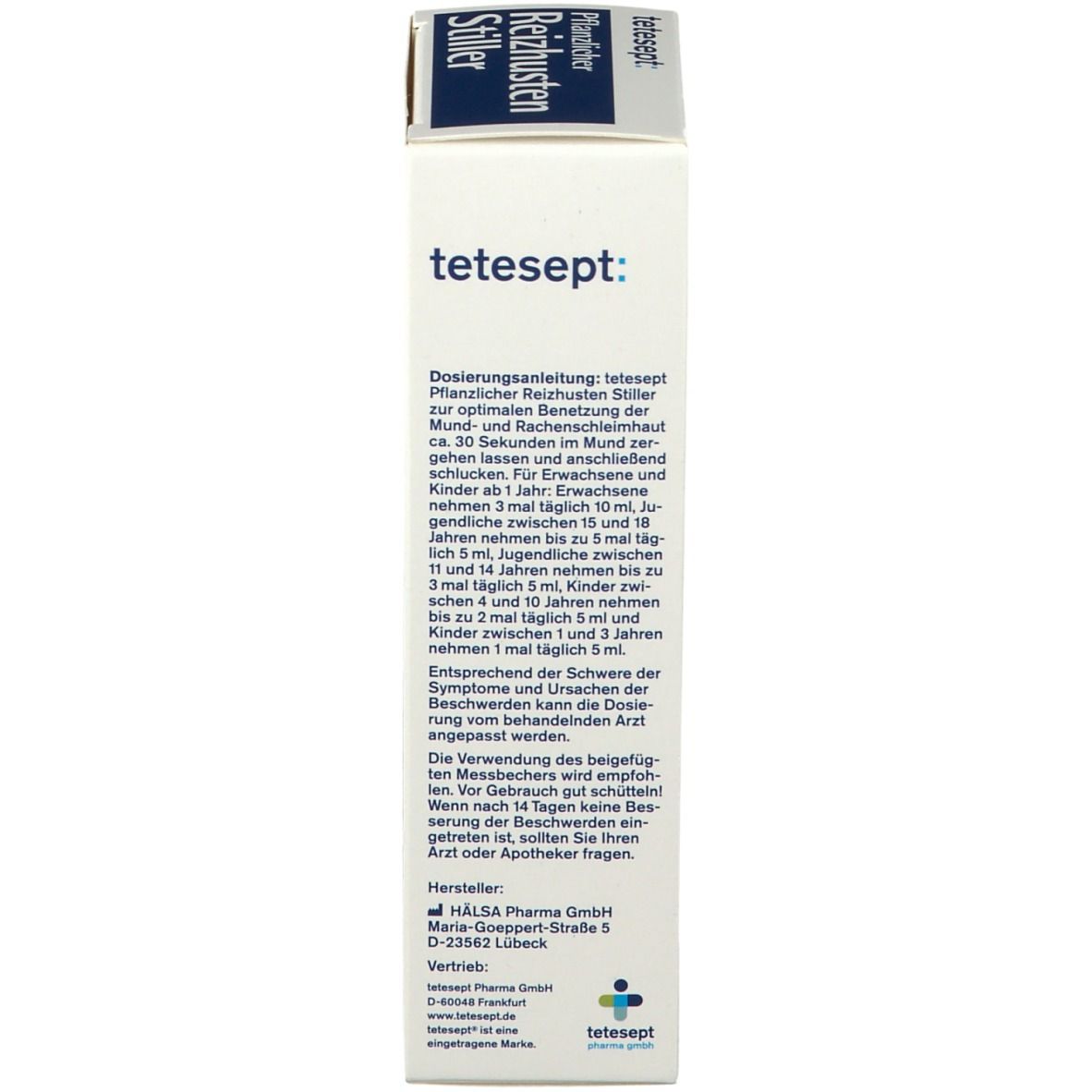 tetesept® Pflanzlicher Reizhusten Stiller