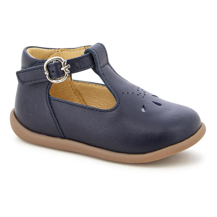 Pom d'Api Sandales Stand Up Salome Bucky | Bleu marine