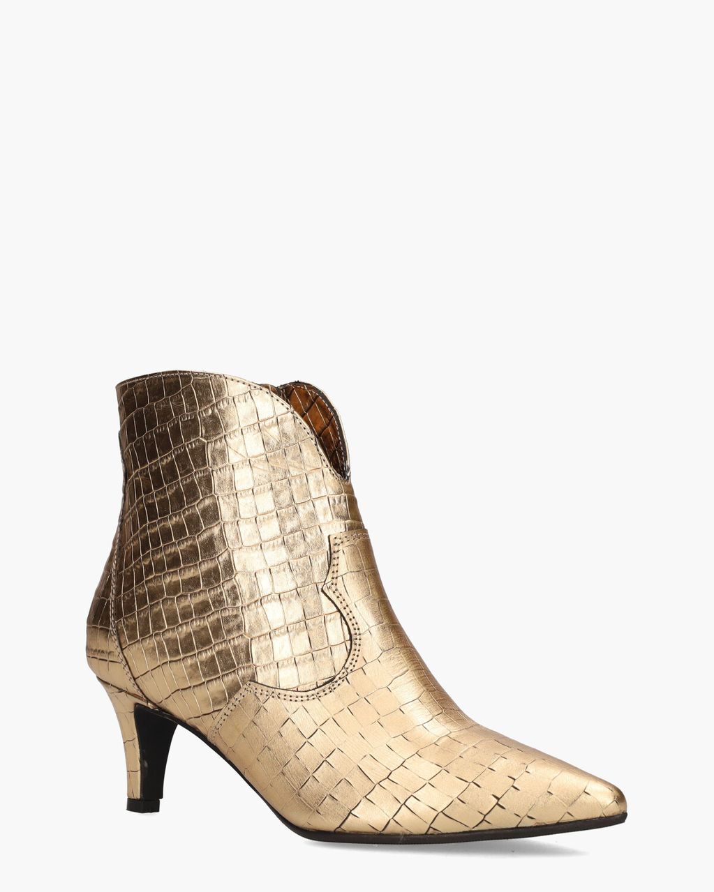 Gioia  Evi Goud Dames Enkelboots