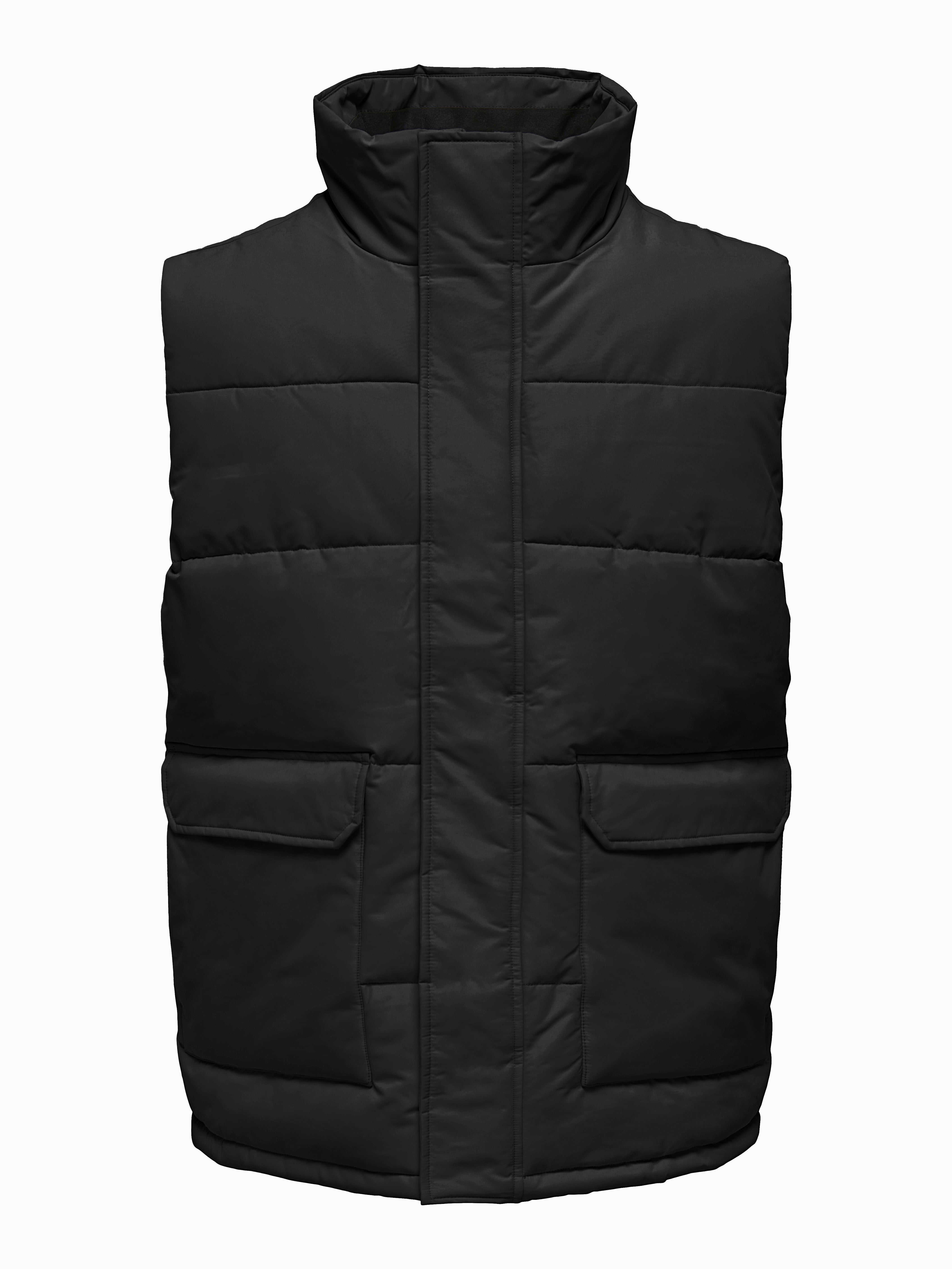 ONSCARL Daunenweste Black