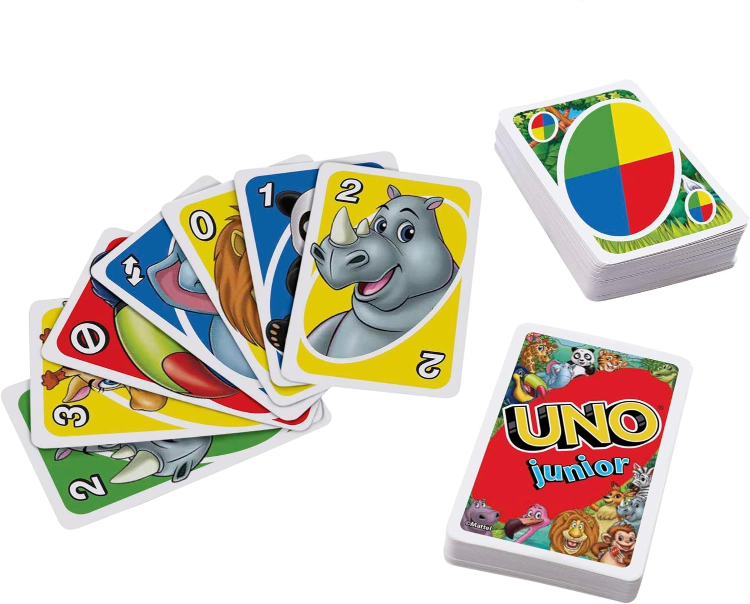 UNO Junior Kartenspiel Gesellschaftsspiel für Kinder (GKF04)