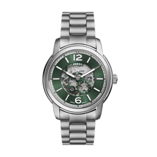 Fossil Heritage ME3262 Herreur, Silver, 43 mm