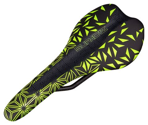Selle SUPACAZ Scorch Carbon Jaune Fluo