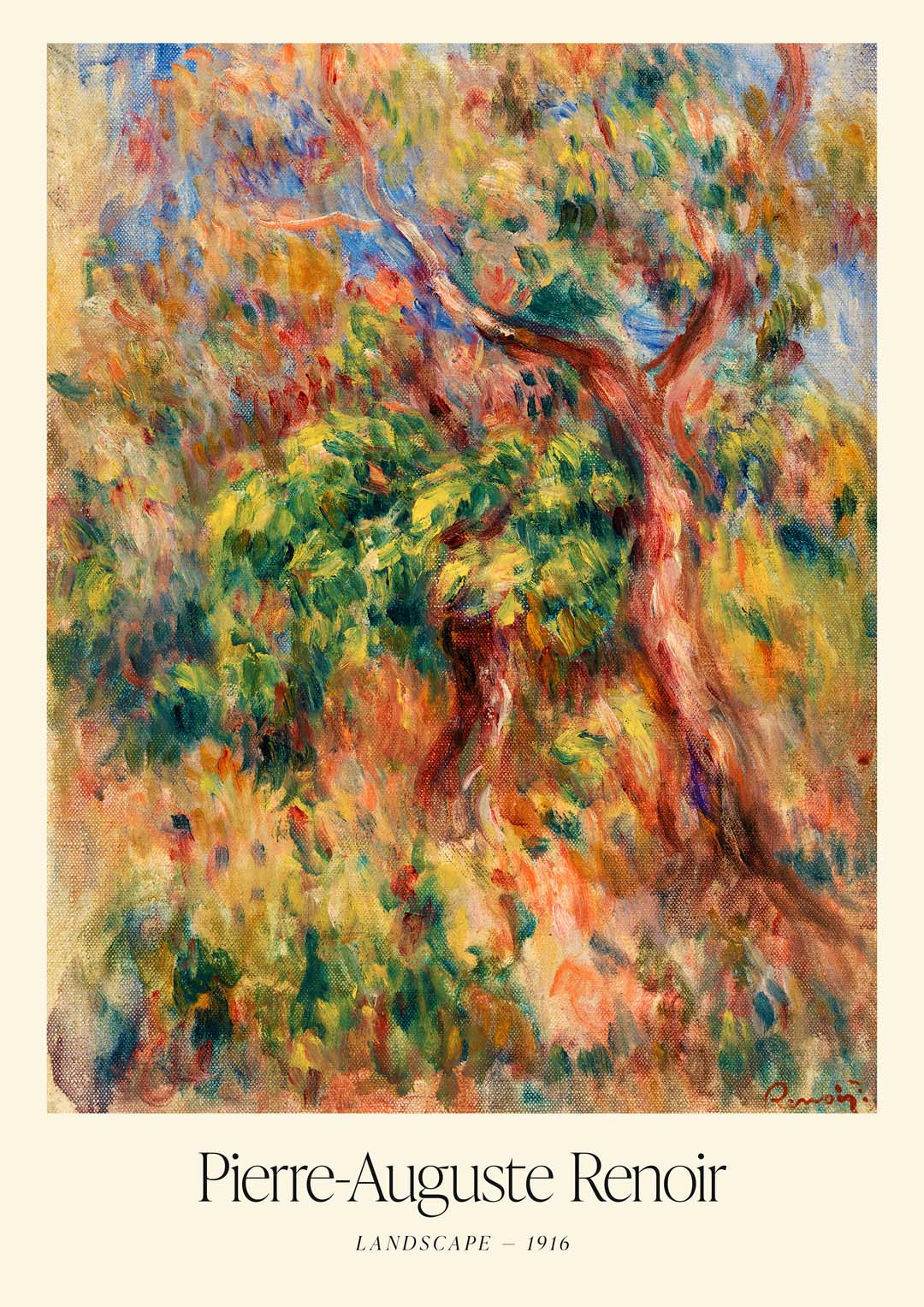 Ausstellung über die Landschaftskunst von Pierre A. Renoir