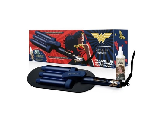 SAINT ALGUE - Boucleur Fer a onduler demeliss - waver design wonder woman - 3 cylin...