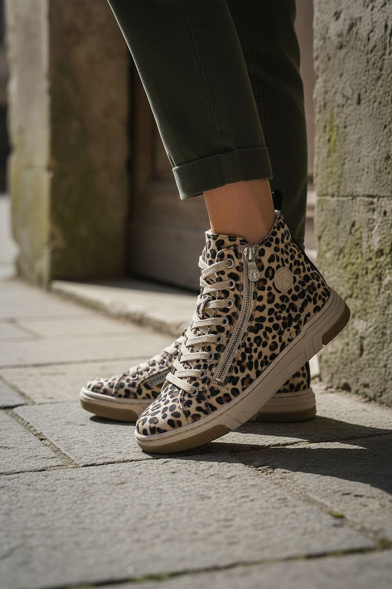 Rieker Sneakers Beige Dames