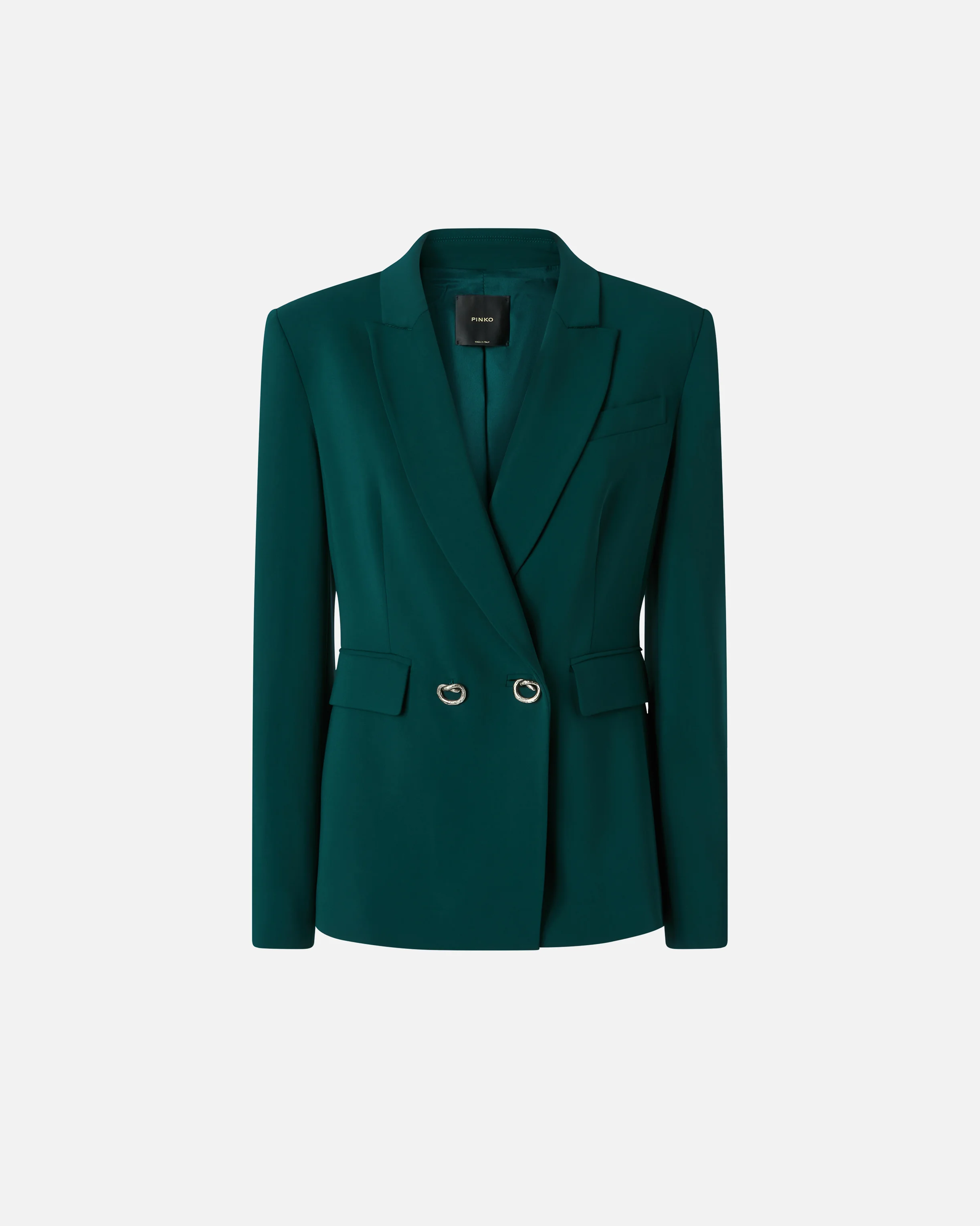 Blazer avec boutons en métal | Vert