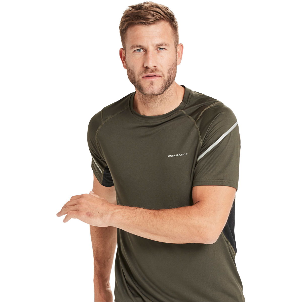 Endurance Bruks Technical Løbe T-shirt Herre