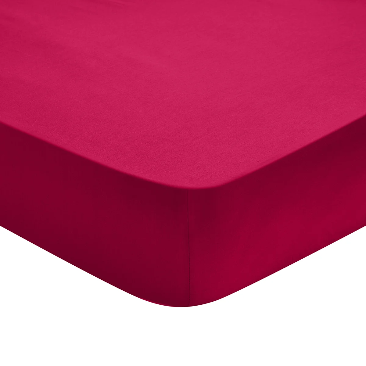 Drap Housse Influence Percale Magenta