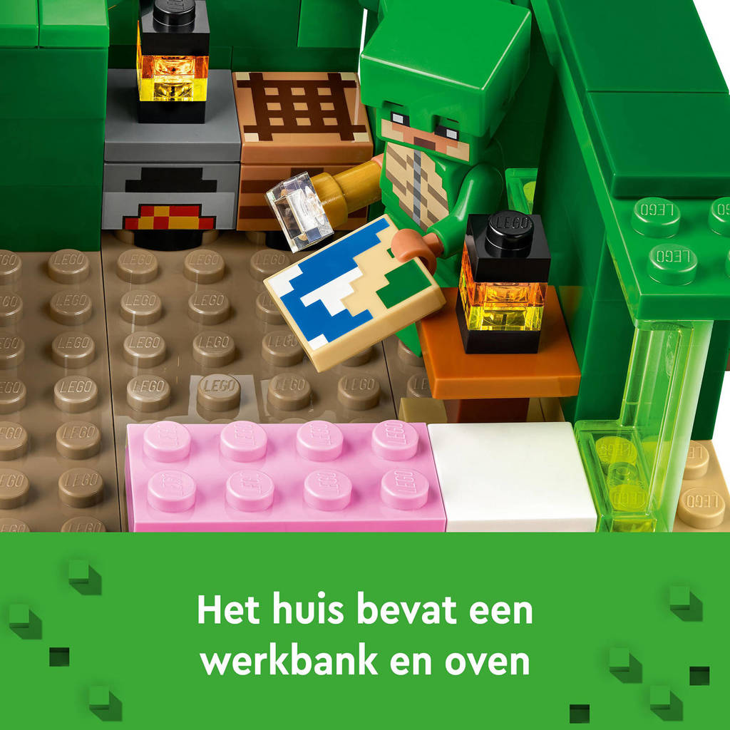 Mooi en compleet setHet schildpadstrandhuis Dierverzorging Speelgoed 21254