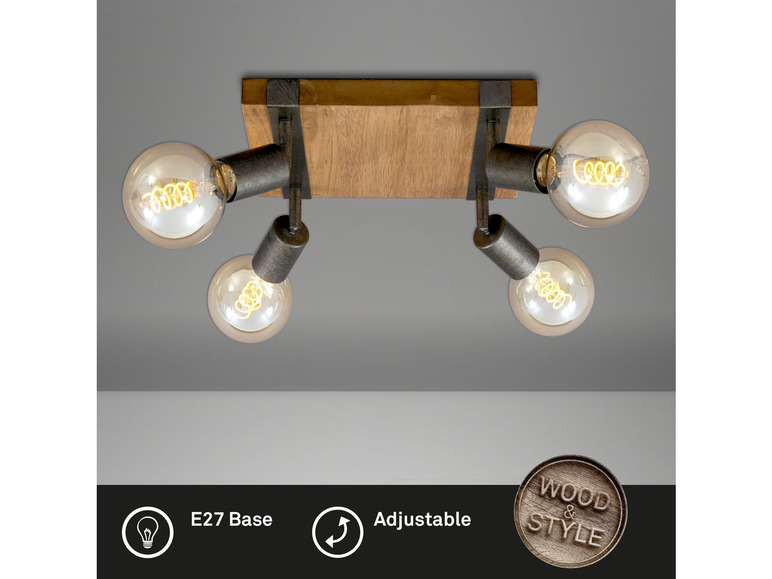 Wand- en plafondlamp