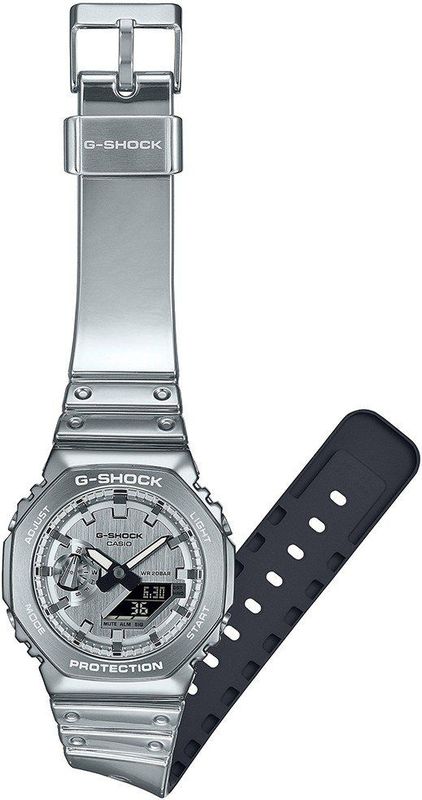 G-Shock - GM-2100YM-8AER - Herenhorloge - Zilver - Hars - Quartz
