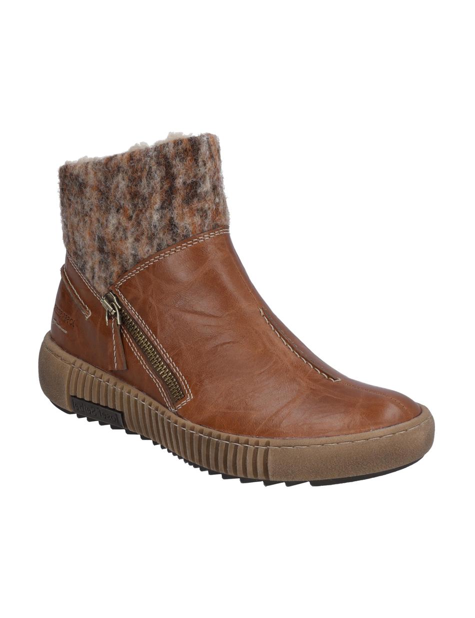 Stiefelette Maren 22, brandy-kombi