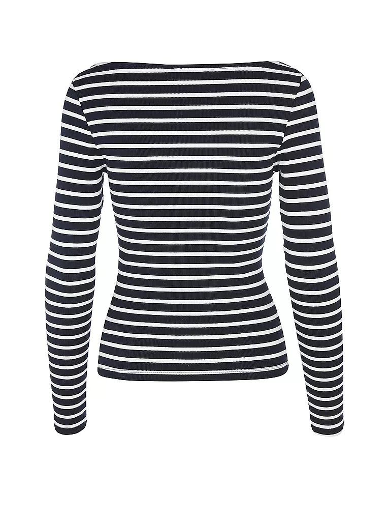 TOMMY JEANS Langarmshirt schwarz