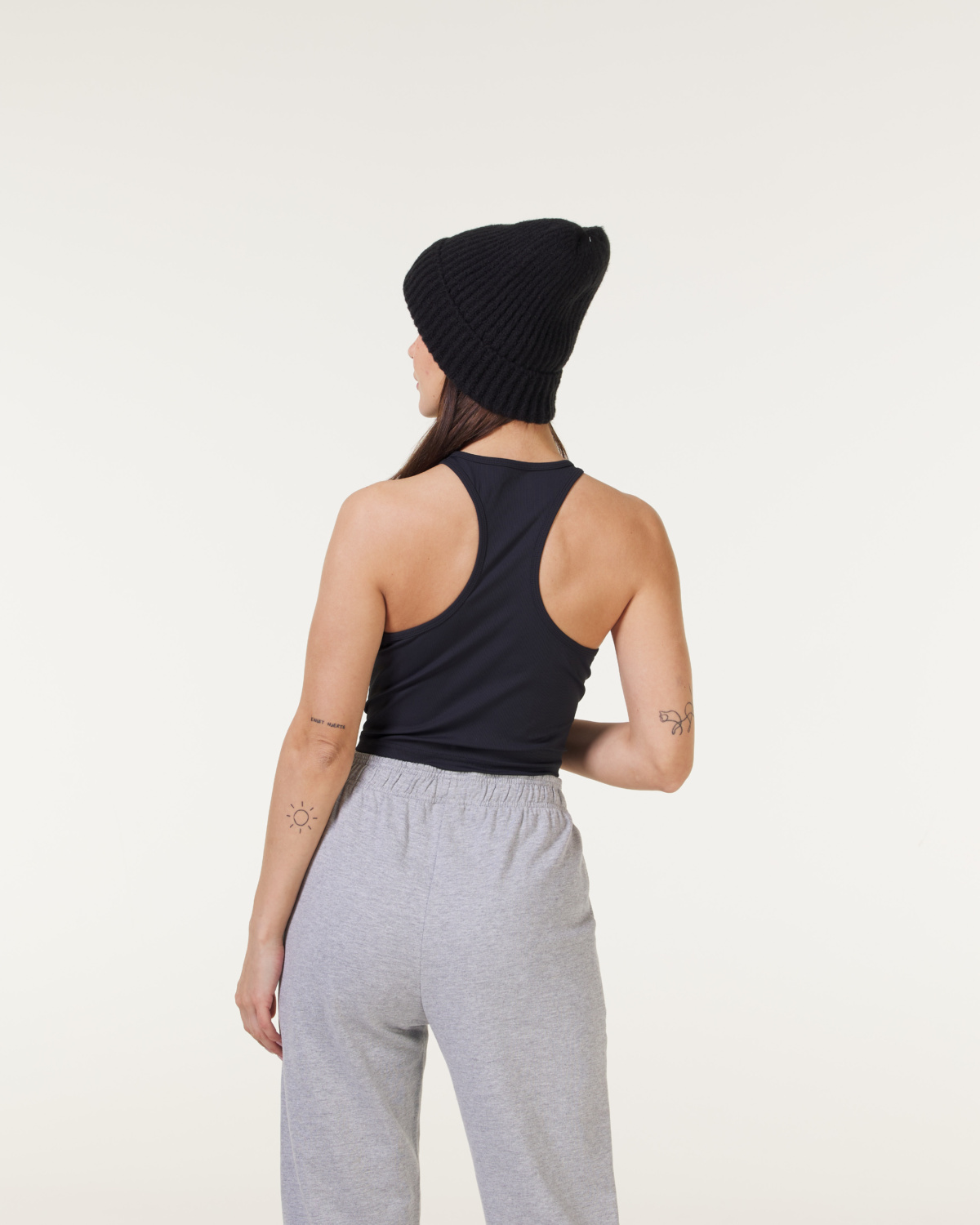 Bumpro Varsity Rib Tank Top Black