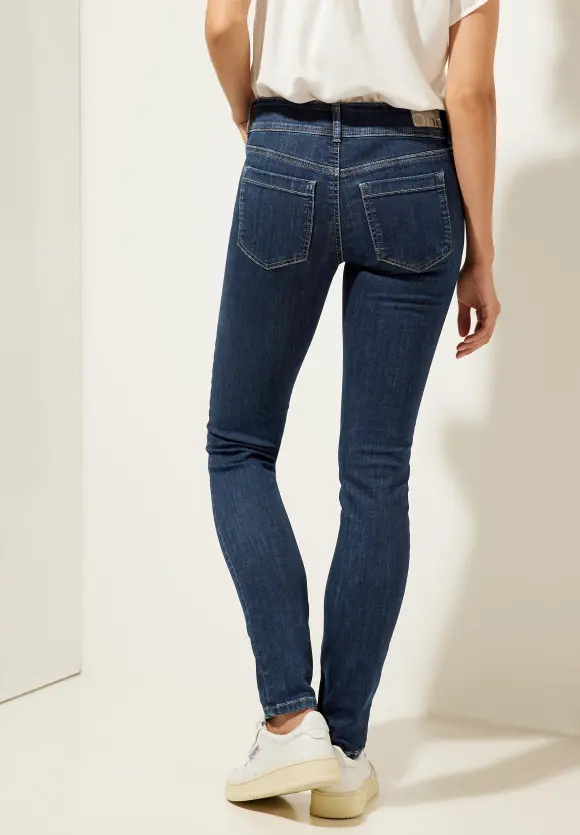Slim Fit Jeans - clean indigo used