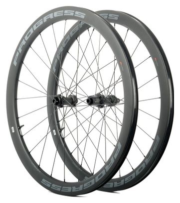 Paire de roues Progress Airspeed 44 Disc | 12x100/12x142 mm | Center Lock | Sram XDR