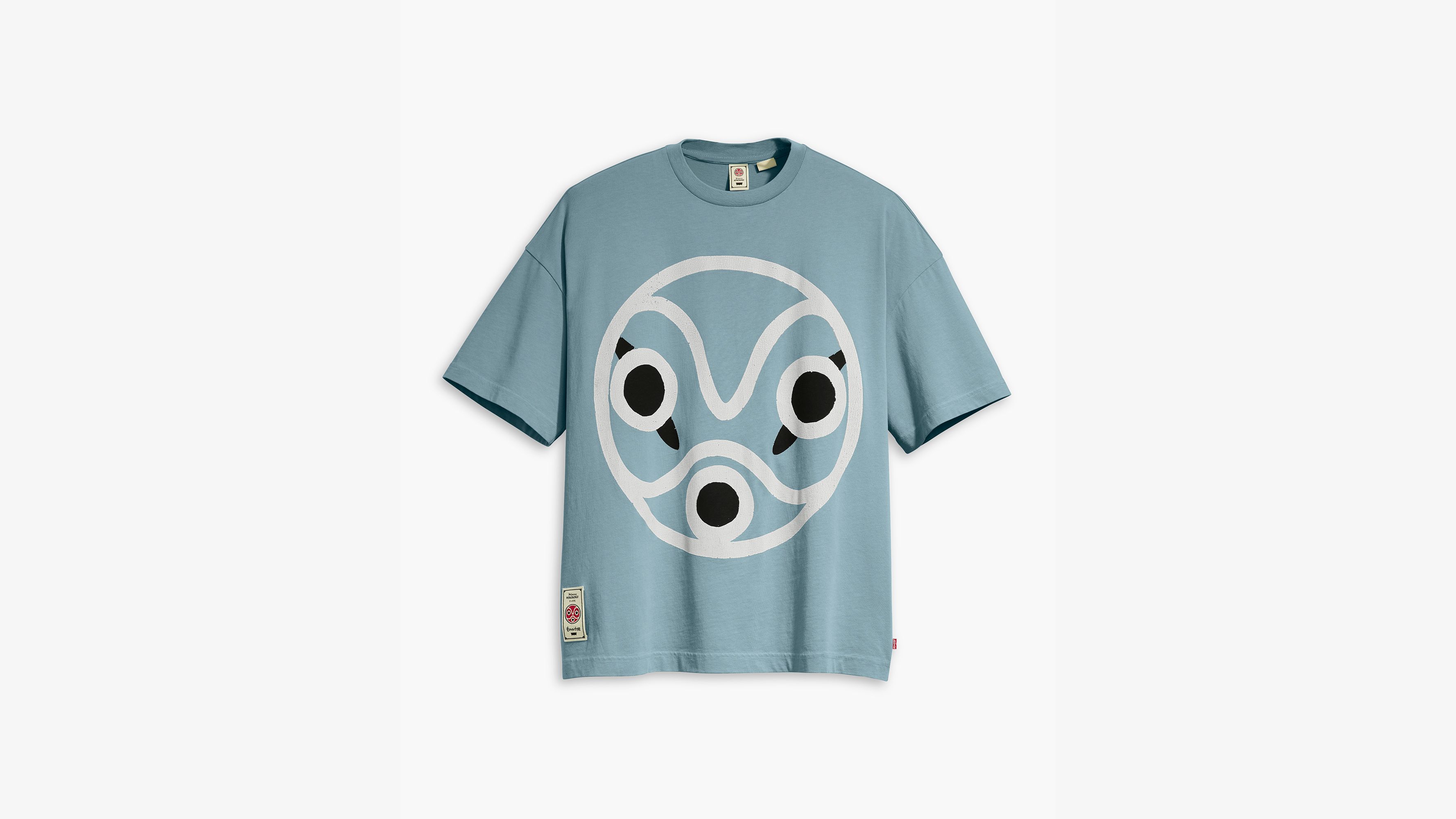 T-shirt Masque de San Levi's® X Princess Mononoke - Xghibli Sans Mask Indigo - Bleu