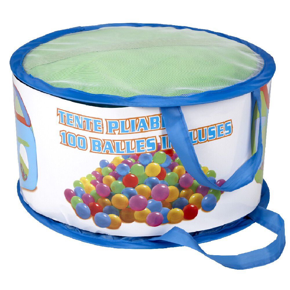 Tente pop-up + balle x100