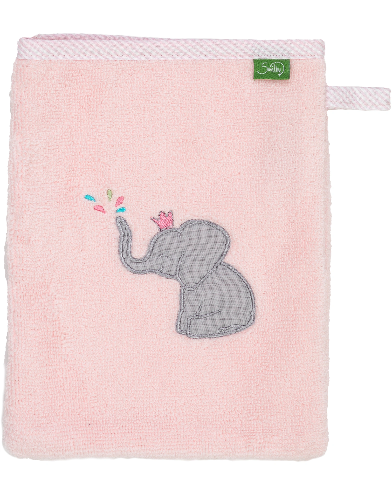 Waschhandschuh WISCH & WEG - ELEFANT (16x21) in rosa