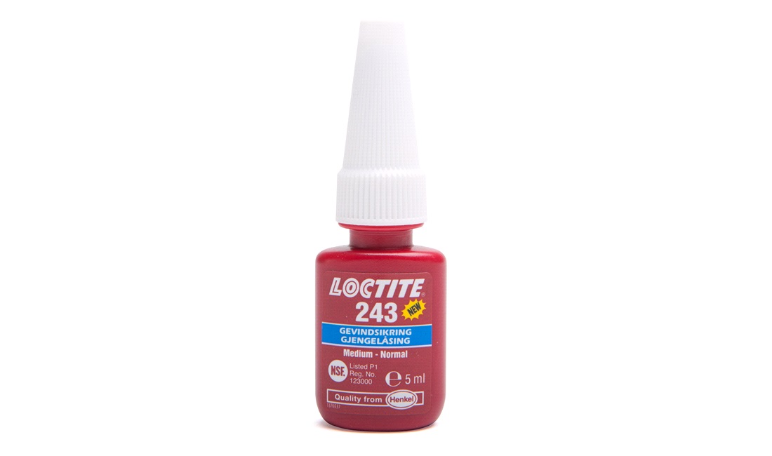 Loctite 243 Skruesikring Medium 5ml