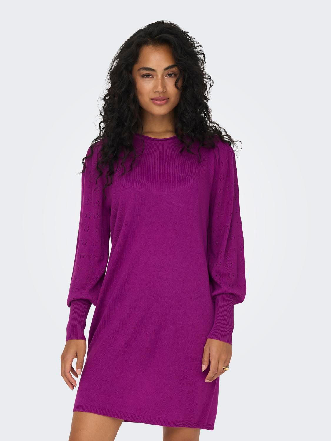 ONLMIRA Langes Kleid Purple Wine